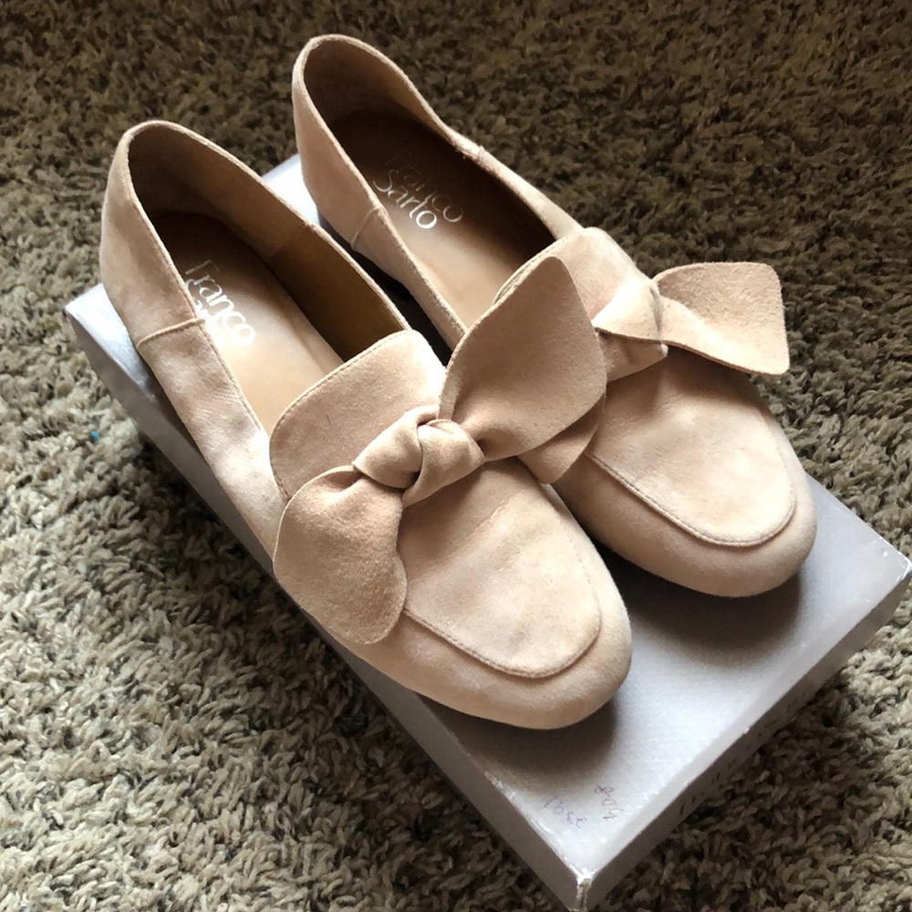 Franco Sarto suede shoes